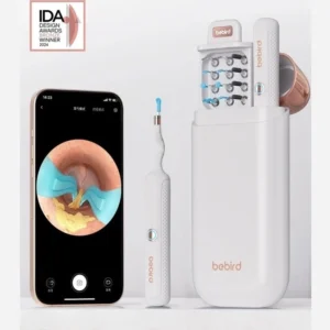 گوش پاک کن هوشمند رنگ سفیدمدل Bebird R37R White