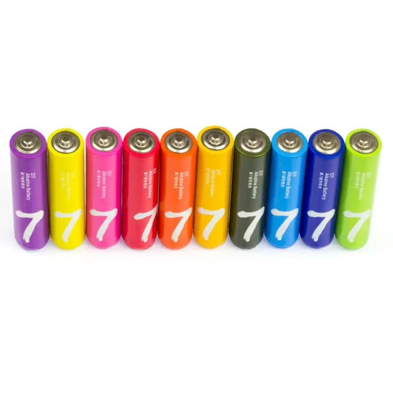 بسته 10 عددی باتری نیم قلمی